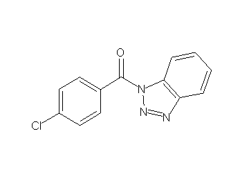 1-(4-chlorobenzoyl)-1H-1,2,3-benzotriazole 1-(4-chlorobenzoyl)-1H-1,2,3-benzotriazole