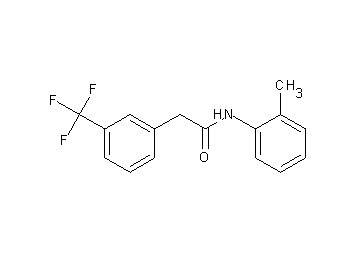 N-(2-methylphenyl)-2-[3-(trifluoromethyl)phenyl]acetamide