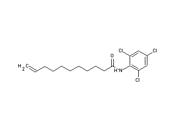 N-(2,4,6-trichlorophenyl)-10-undecenamide