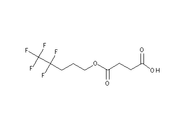4-oxo-4-[(4,4,5,5,5-pentafluoropentyl)oxy]butanoic acid