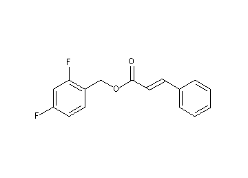 2,4-difluorobenzyl 3-phenylacrylate