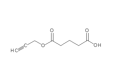 5-oxo-5-(2-propyn-1-yloxy)pentanoic acid