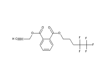 4,4,5,5,5-pentafluoropentyl 2-propyn-1-yl phthalate