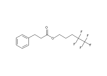 4,4,5,5,5-pentafluoropentyl 3-phenylpropanoate