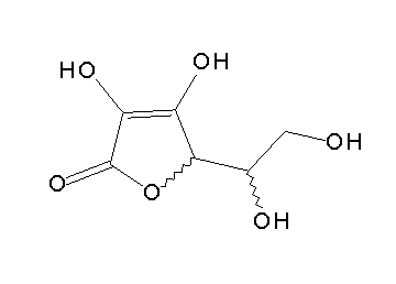 5-(1,2-dihydroxyethyl)-3,4-dihydroxy-2(5H)-furanone (non-preferred name)