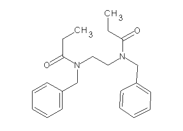 N,N'-1,2-ethanediylbis(N-benzylpropanamide)