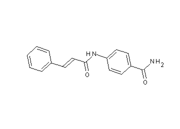 4-(cinnamoylamino)benzamide