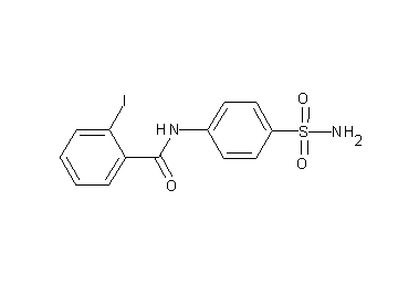 N-[4-(aminosulfonyl)phenyl]-2-iodobenzamide