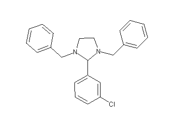 1,3-dibenzyl-2-(3-chlorophenyl)imidazolidine