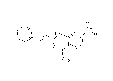 N-(2-methoxy-5-nitrophenyl)-3-phenylacrylamide