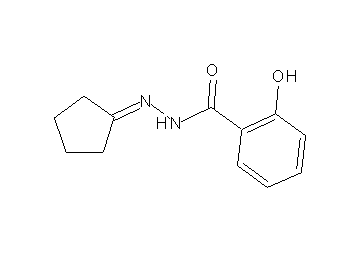 N'-cyclopentylidene-2-hydroxybenzohydrazide