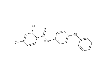 N-(4-anilinophenyl)-2,4-dichlorobenzamide