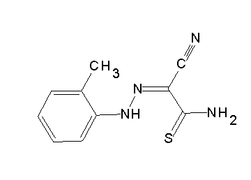 2-cyano-2-[(2-methylphenyl)hydrazono]ethanethioamide - Click Image to Close