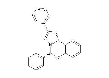 2,5-diphenyl-1,10b-dihydropyrazolo[1,5-c][1,3]benzoxazine
