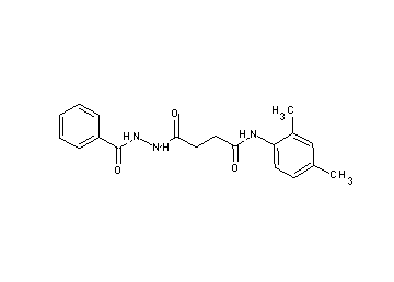 4-(2-benzoylhydrazino)-N-(2,4-dimethylphenyl)-4-oxobutanamide