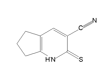 2-thioxo-2,5,6,7-tetrahydro-1H-cyclopenta[b]pyridine-3-carbonitrile