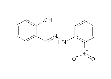 2-[2-(2-nitrophenyl)carbonohydrazonoyl]phenol