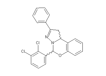 5-(2,3-dichlorophenyl)-2-phenyl-1,10b-dihydropyrazolo[1,5-c][1,3]benzoxazine