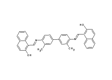 1,1'-[(3,3'-dimethyl-4,4'-biphenyldiyl)bis(nitrilomethylylidene)]di(2-naphthol)