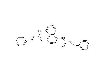 N,N'-1,5-naphthalenediylbis(3-phenylacrylamide)