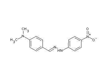 N,N-dimethyl-4-[2-(4-nitrophenyl)carbonohydrazonoyl]aniline
