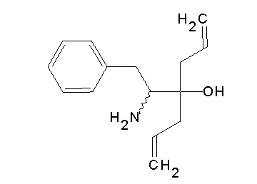 4-(1-amino-2-phenylethyl)-1,6-heptadien-4-ol
