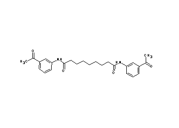 N,N'-bis(3-acetylphenyl)nonanediamide