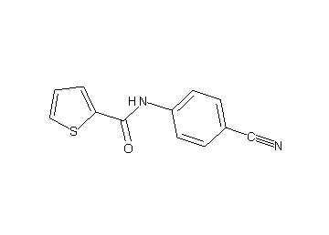 N-(4-cyanophenyl)-2-thiophenecarboxamide