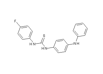 N-(4-anilinophenyl)-N'-(4-fluorophenyl)thiourea