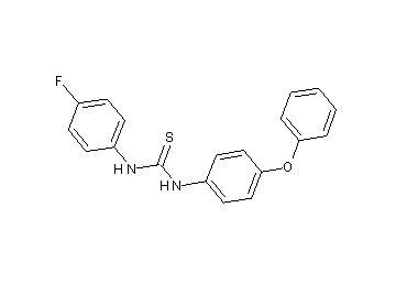 N-(4-fluorophenyl)-N'-(4-phenoxyphenyl)thiourea