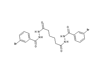 N'1,N'6-bis(3-bromobenzoyl)hexanedihydrazide