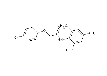 2-(4-chlorophenoxy)-N-mesitylacetamide