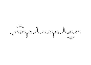 N'1,N'6-bis(3-methylbenzoyl)hexanedihydrazide