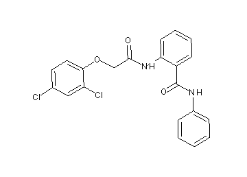2-{[(2,4-dichlorophenoxy)acetyl]amino}-N-phenylbenzamide