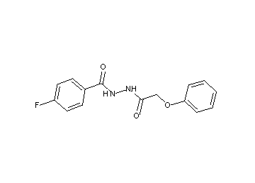 4-fluoro-N'-(phenoxyacetyl)benzohydrazide