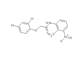 2-(2,4-dichlorophenoxy)-N-(2-methyl-3-nitrophenyl)acetamide
