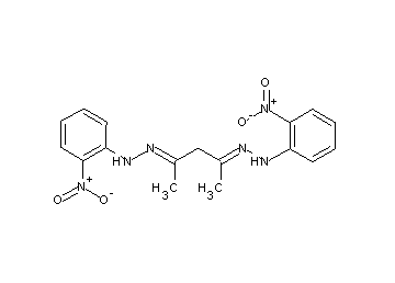 2,2'-(2,4-pentanediylidene)bis[1-(2-nitrophenyl)hydrazine]