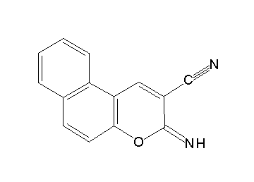 3-imino-3H-benzo[f]chromene-2-carbonitrile