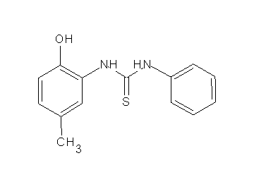 N-(2-hydroxy-5-methylphenyl)-N'-phenylthiourea