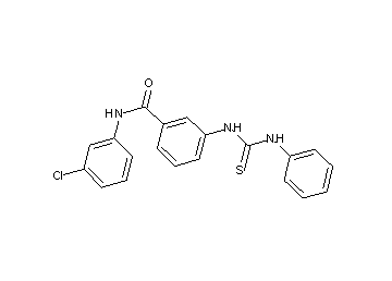 3-[(anilinocarbonothioyl)amino]-N-(3-chlorophenyl)benzamide