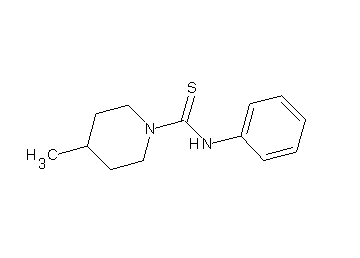 4-methyl-N-phenyl-1-piperidinecarbothioamide
