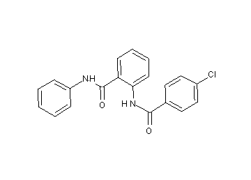 2-[(4-chlorobenzoyl)amino]-N-phenylbenzamide