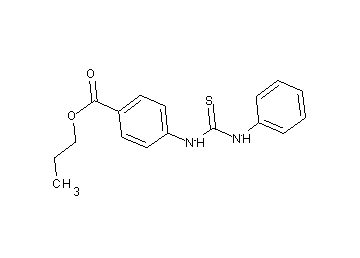 propyl 4-[(anilinocarbonothioyl)amino]benzoate