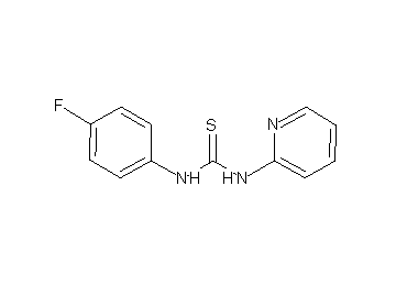 N-(4-fluorophenyl)-N'-2-pyridinylthiourea