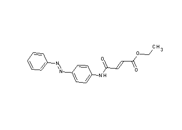 ethyl 4-oxo-4-{[4-(phenyldiazenyl)phenyl]amino}-2-butenoate