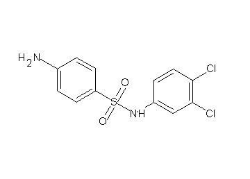 4-amino-N-(3,4-dichlorophenyl)benzenesulfonamide
