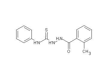 2-(2-methylbenzoyl)-N-phenylhydrazinecarbothioamide