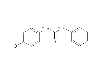 N-(4-hydroxyphenyl)-N'-phenylthiourea