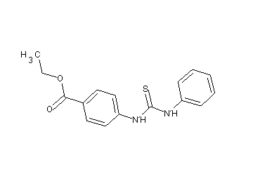 ethyl 4-[(anilinocarbonothioyl)amino]benzoate