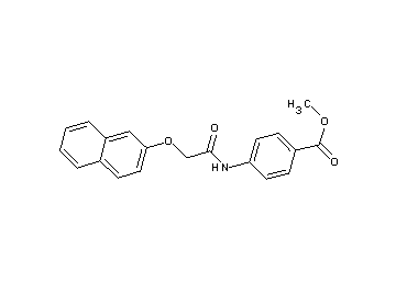 methyl 4-{[(2-naphthyloxy)acetyl]amino}benzoate